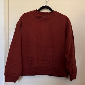 A New Day Women’s Rust crewneck Sweater size L